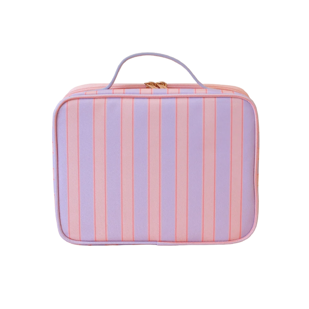 Fox & Fallow Insulated Lunch Bag - MINI - Powder Stripe