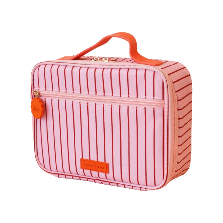 Fox & Fallow Insulated Lunch Bag - MINI - Strawberry Stripe