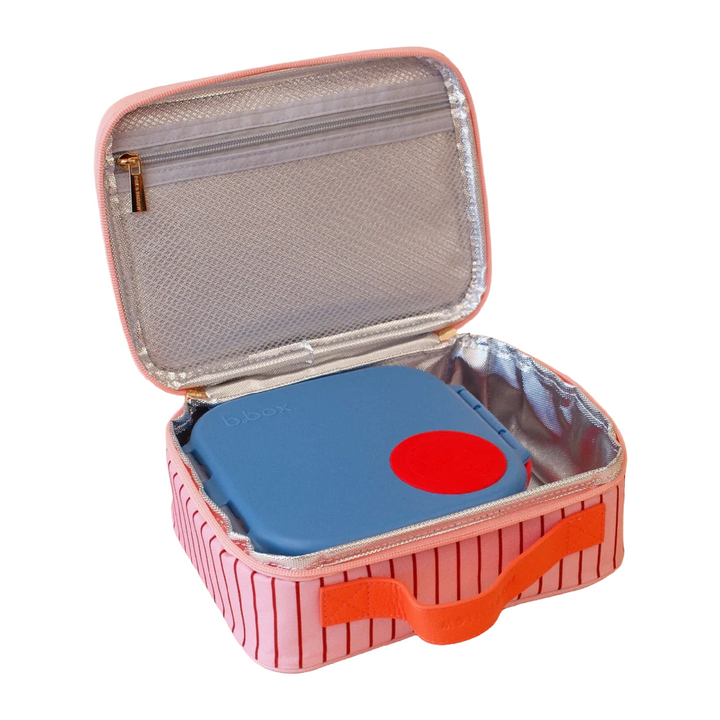 Fox & Fallow Insulated Lunch Bag - MINI - Strawberry Stripe