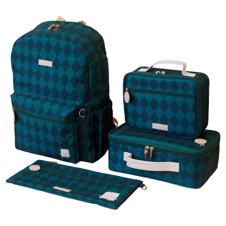 Fox & Fallow Backpack - Forest Diamonds