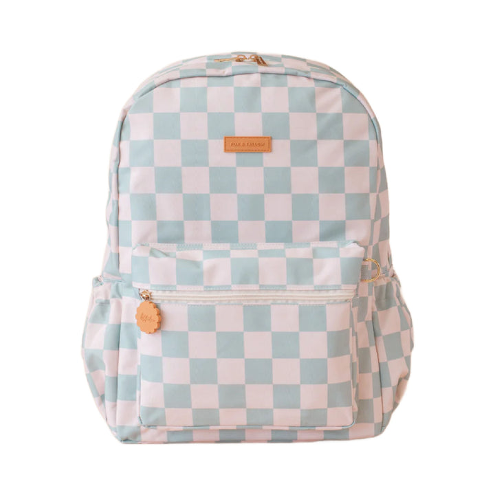 Fox & Fallow Backpack - Sage Check