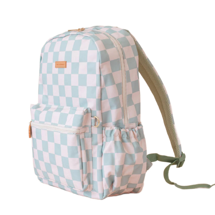 Fox & Fallow Backpack - Sage Check