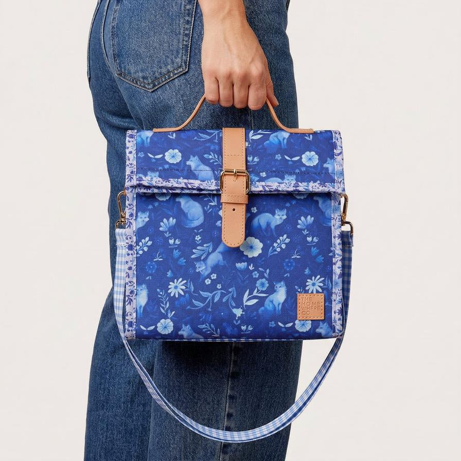 The Somewhere Co. Insulated Lunch Satchel - Foxwood