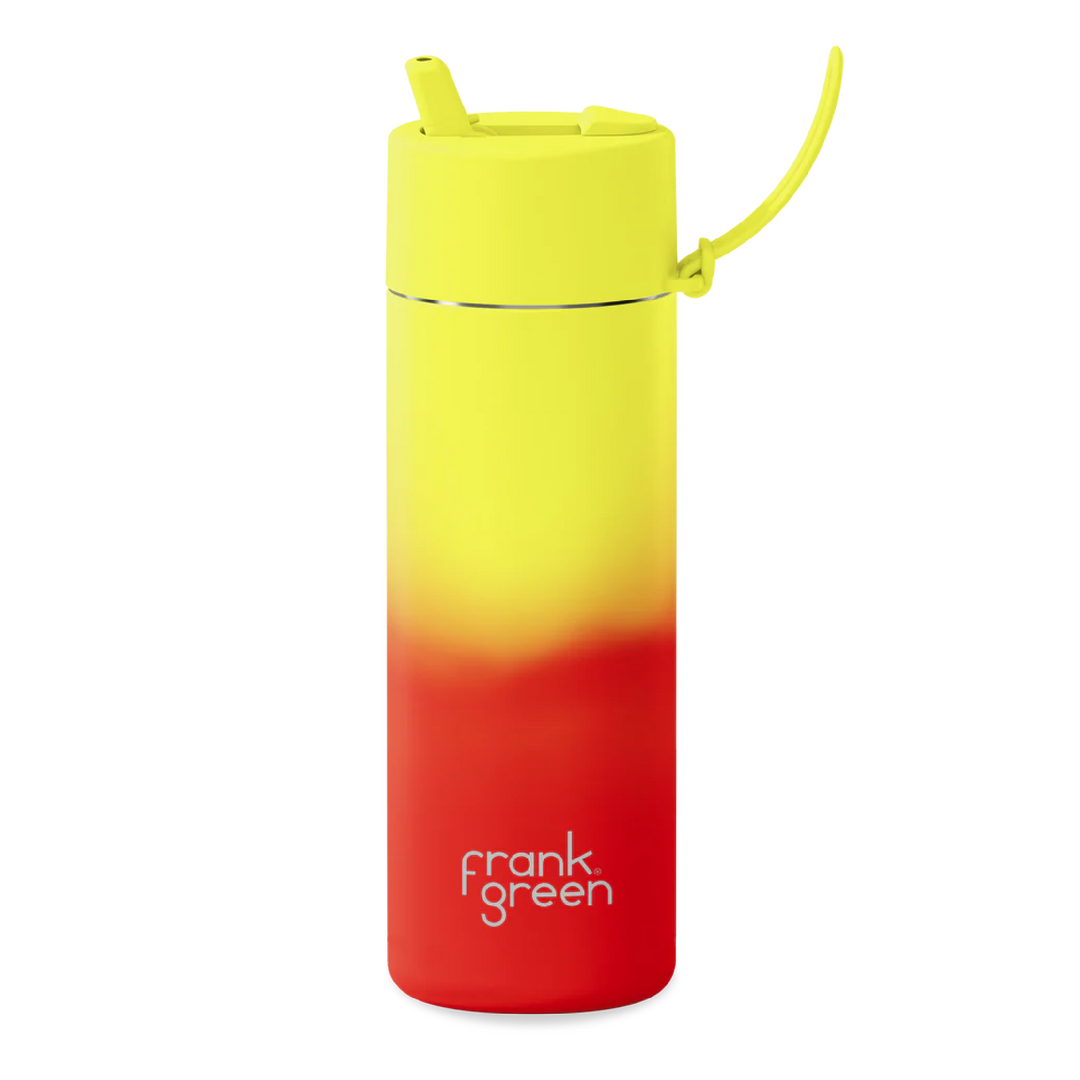PRE-ORDER - Frank Green Ultralite Drink Bottle - 740ml - Colour Change - Lava