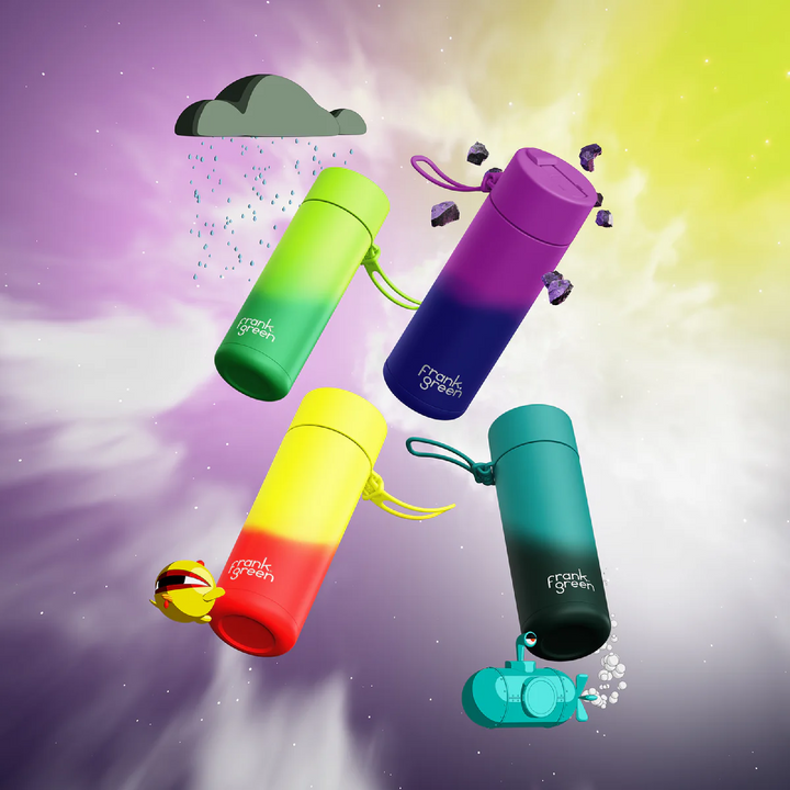 PRE-ORDER - Frank Green Ultralite Drink Bottle - 740ml - Colour Change - Twilight