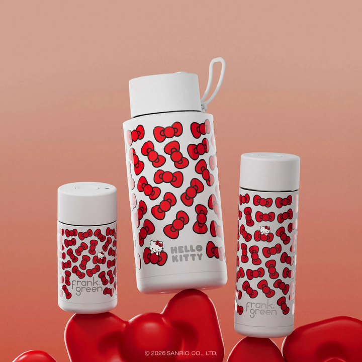 PRE-ORDER - Frank Green Reusable Insulated Cup - 355ml - Hello Kitty