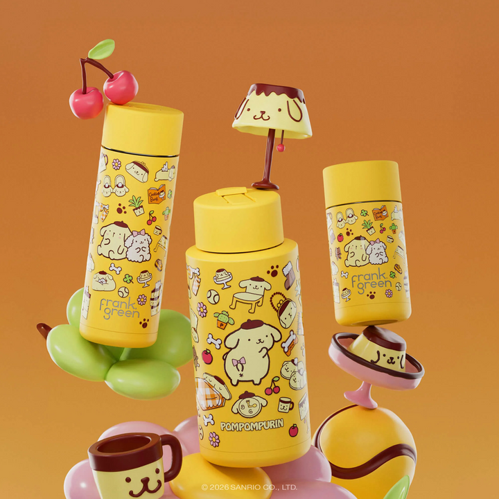 PRE-ORDER - Frank Green Reusable Insulated Cup - 355ml - Pompompurin