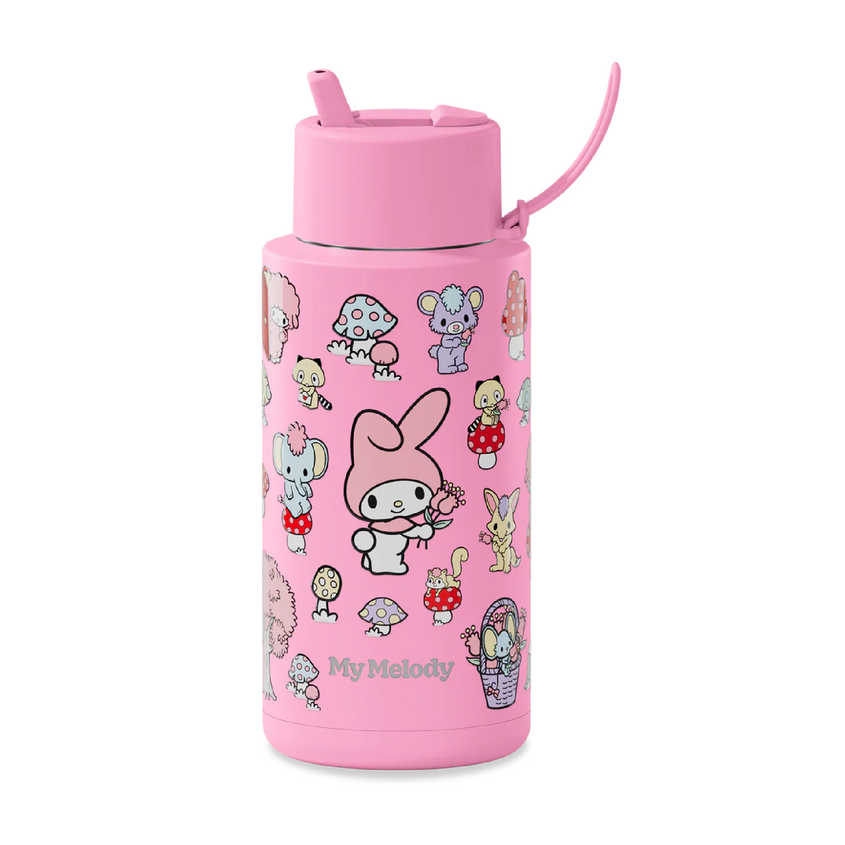 Frank Green Insulated Drink Bottle 1L - My Melody I The Bento Buzz