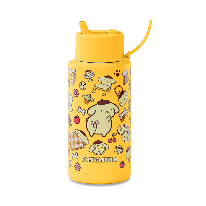 PRE-ORDER - Frank Green Insulated Drink Bottle 1L - Pompompurin