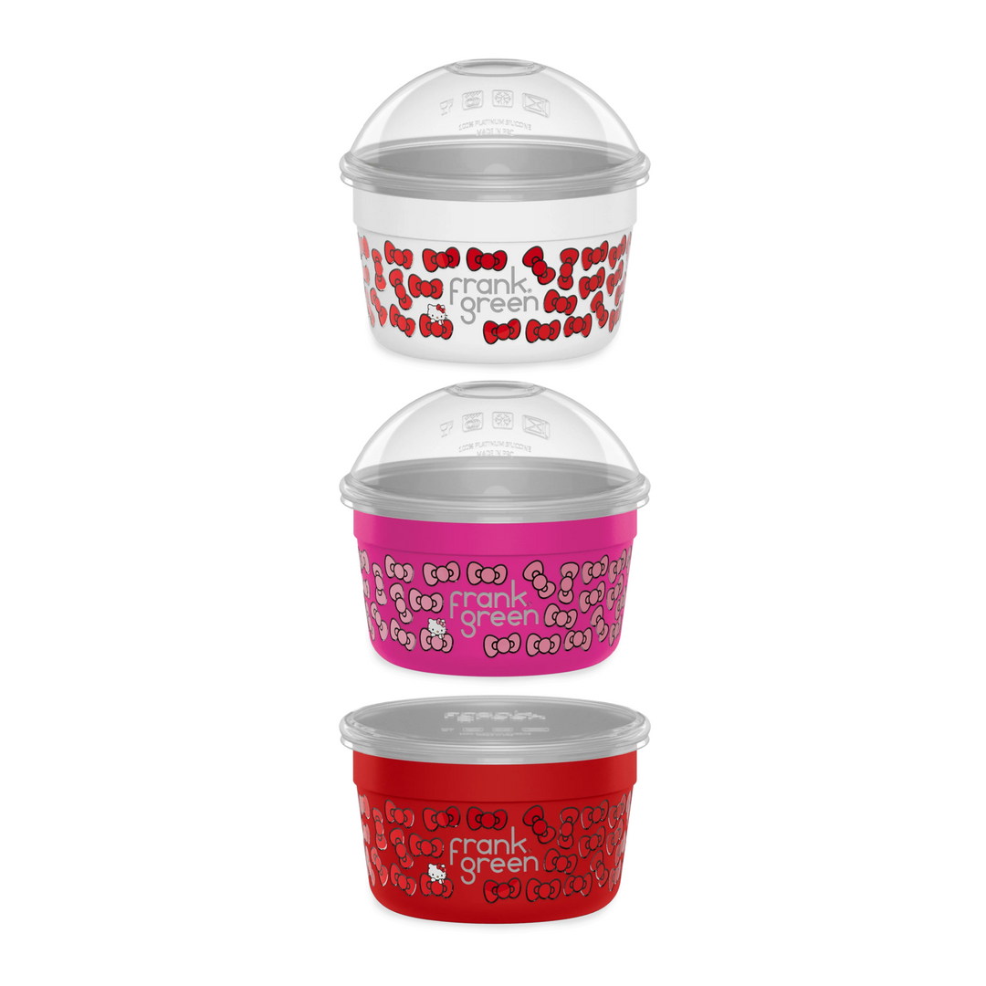 PRE-ORDER - Frank Green To Go Bowl TRIO Pack - Hello Kitty