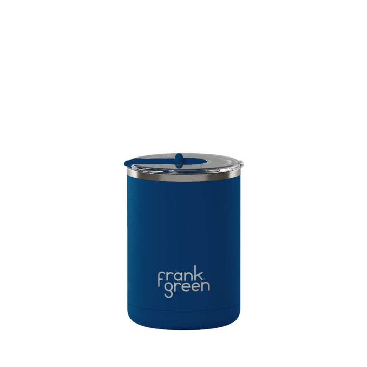 Frank Green Coffee Cup With Hinged Lid - Deep Ocean