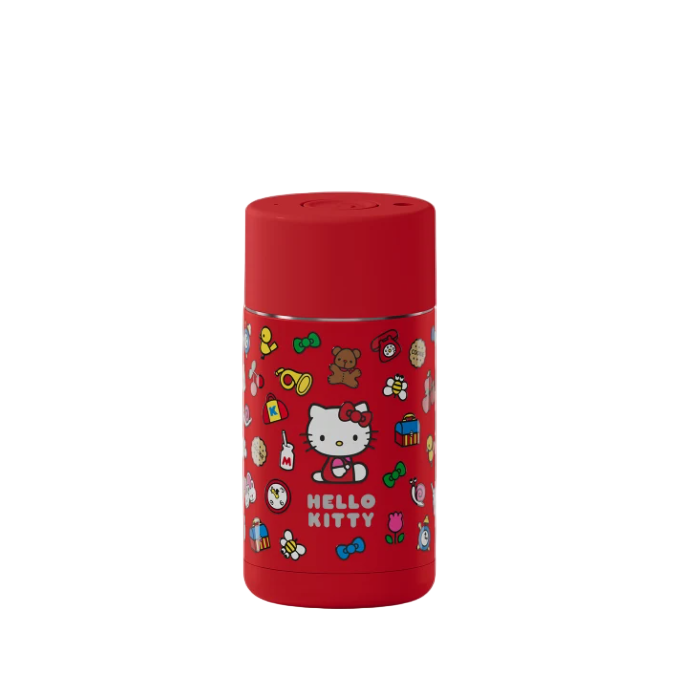 Frank Green Reusable Insulated Cup 12oz - Atomic Red - Hello Kitty