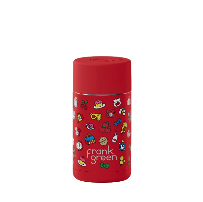 Frank Green Reusable Insulated Cup 12oz - Atomic Red - Hello Kitty