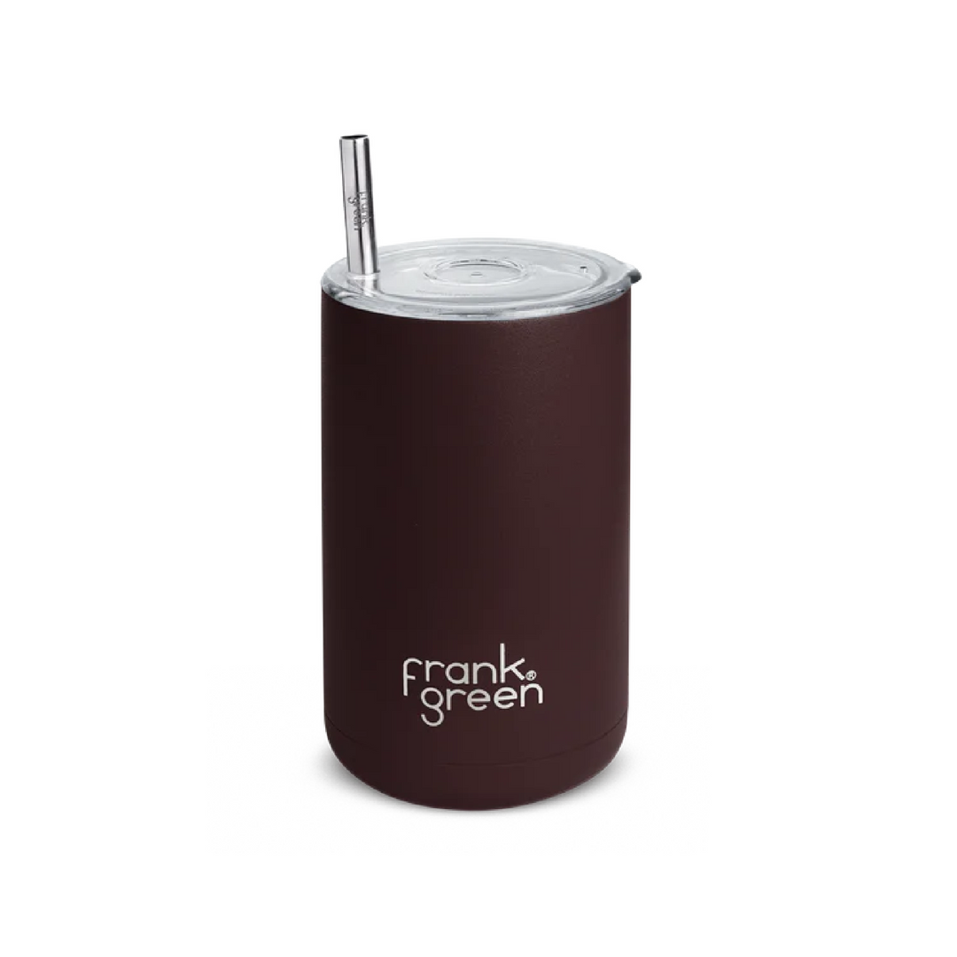 Frank Green Iced Coffee Cup with Straw - Chocolate