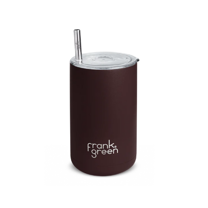 Frank Green Iced Coffee Cup with Straw - Chocolate