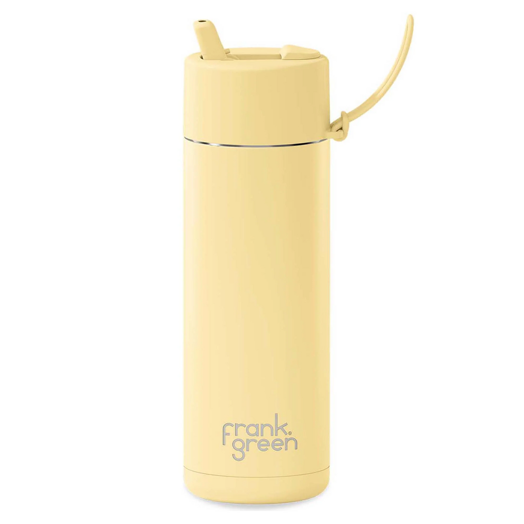 Frank Green Insulated Drink Bottle 595ml - Buttermilk