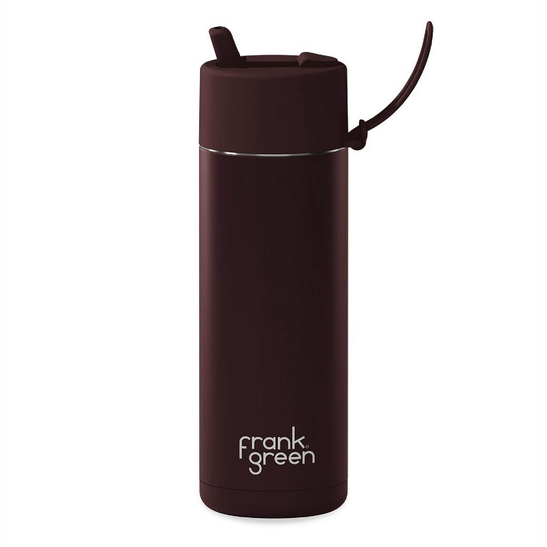 Frank Green Insulated Drink Bottle 595ml - Chocolate