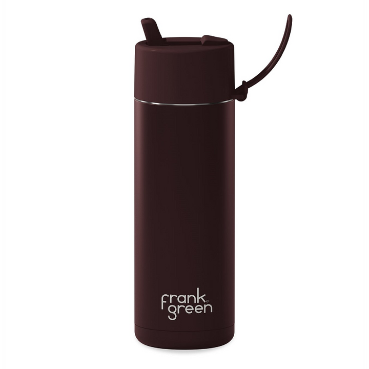 Frank Green Insulated Drink Bottle 595ml - Chocolate