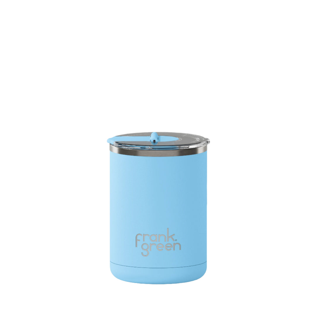 Frank Green Coffee Cup With Hinged Lid - Sky Blue