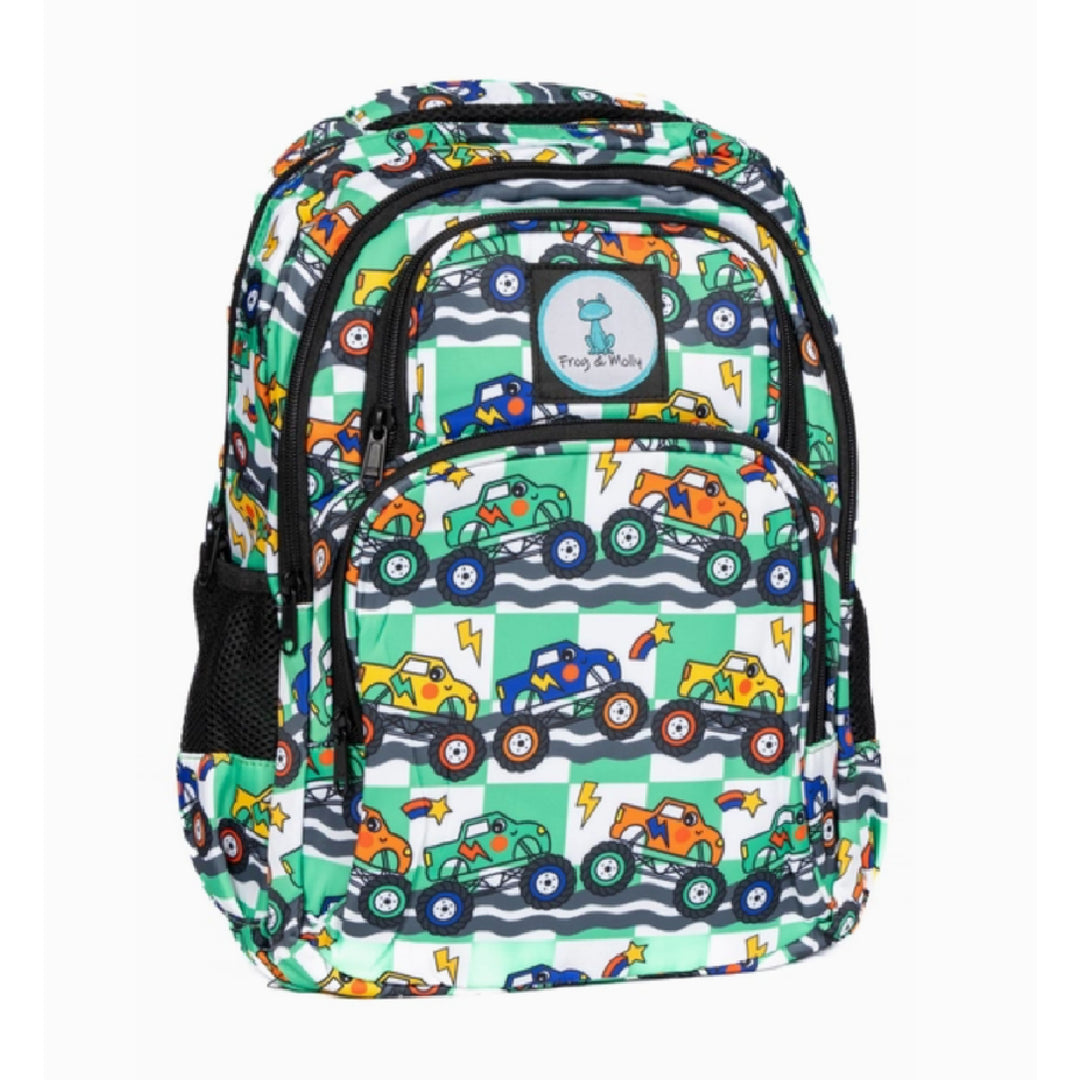 Frog & Molly Backpack - Monster Truck