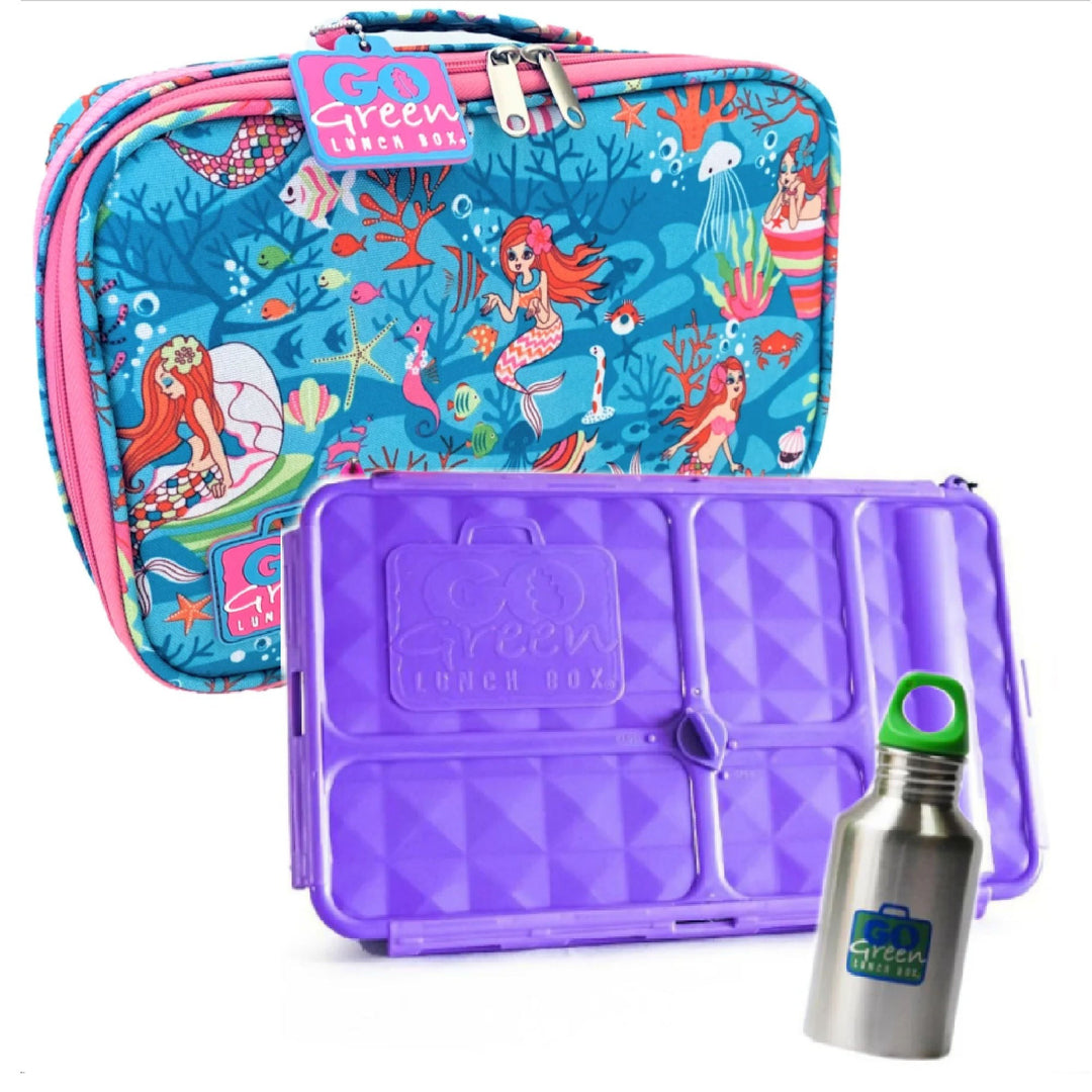 Go Green Lunch Box Set - Mermaid