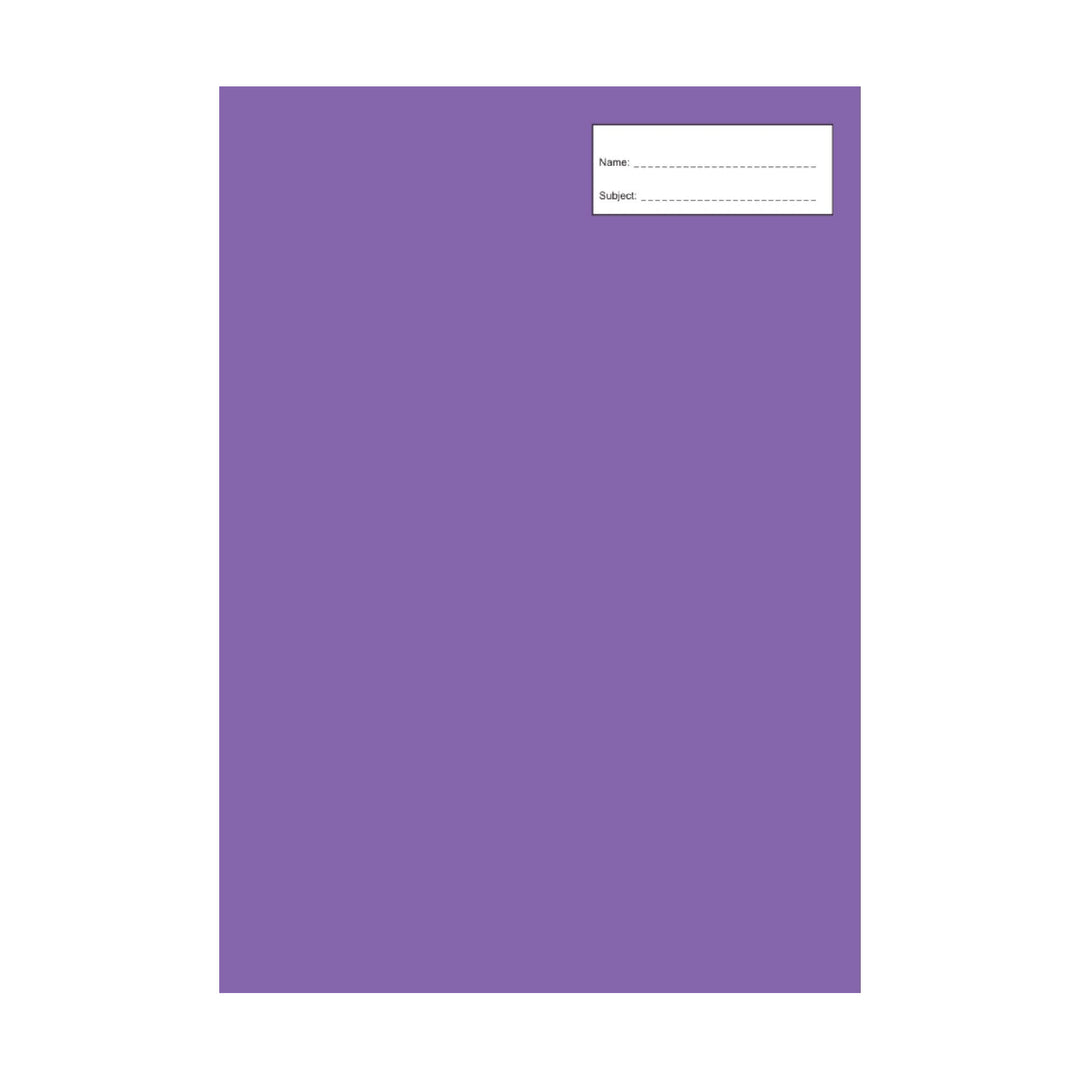 Got It Covered Book Cover A4 - Bright Purple