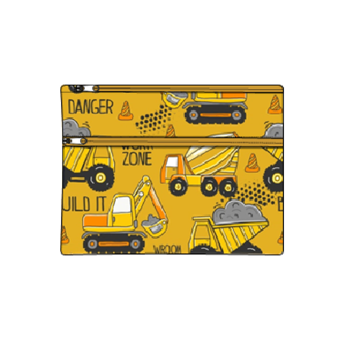 Got It Covered Pencil Case LARGE 2 Zip - Work Zone