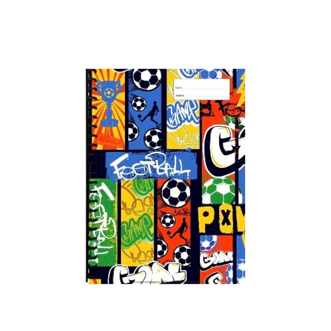 Got It Covered Display Folder - Soccer Graffiti