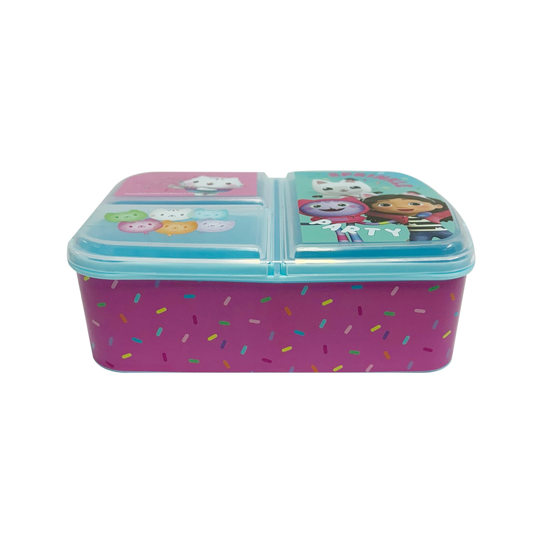 Gabby's Dollhouse Multi-Compartment Bento Box
