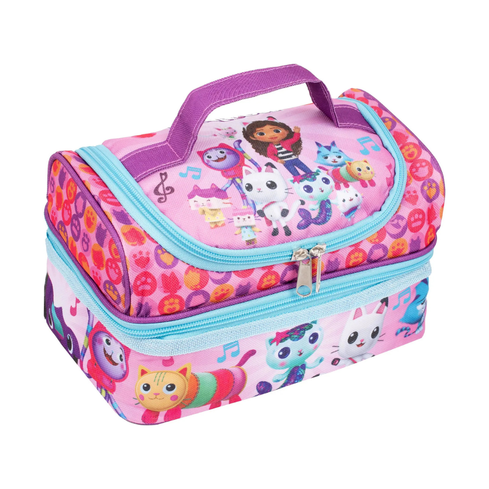 Dual Compartment Insulated Lunch Bag - Gabby's Dollhouse