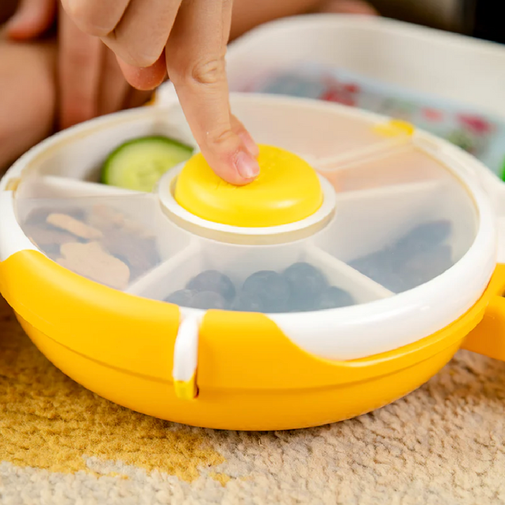 GoBe Snack Spinner Lunchbox - Honey Yellow