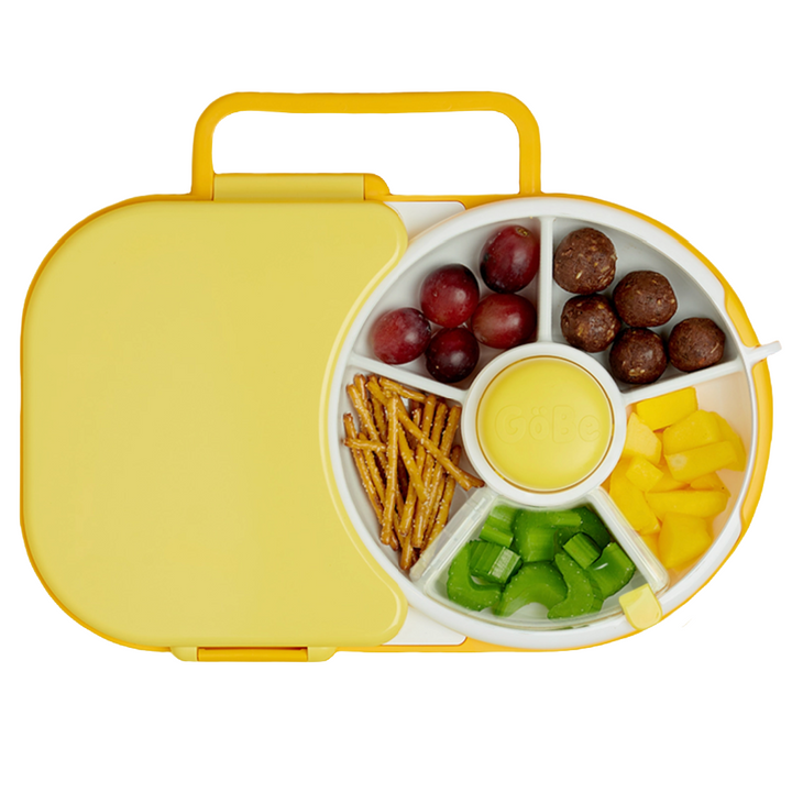 GoBe Snack Spinner Lunchbox - Honey Yellow