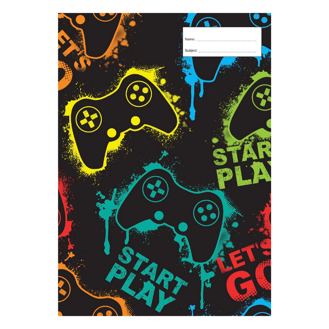 Got It Covered Book Cover Scrapbook - Game Time