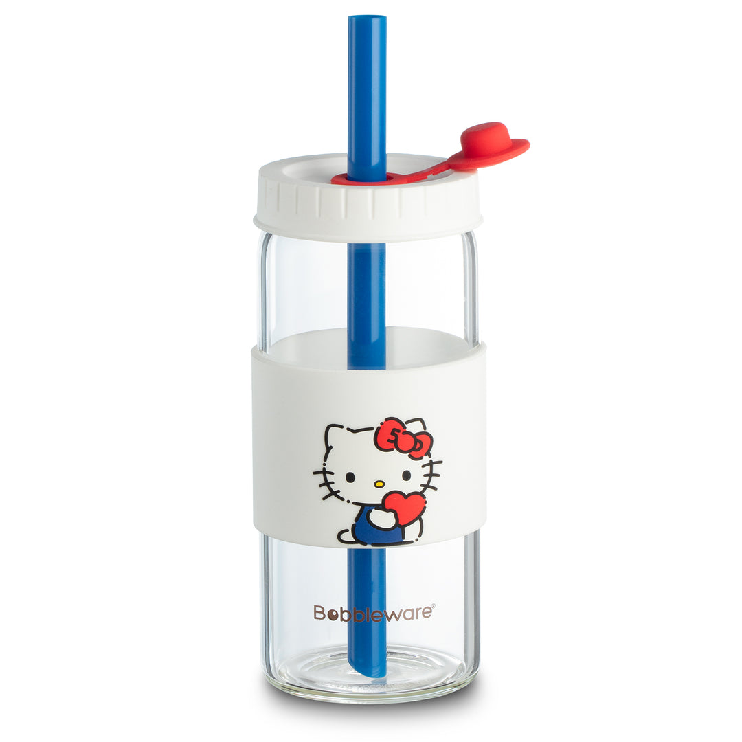 Bobbleware Hello Kitty Tumbler - 500ml Glass - 50th Anniversary