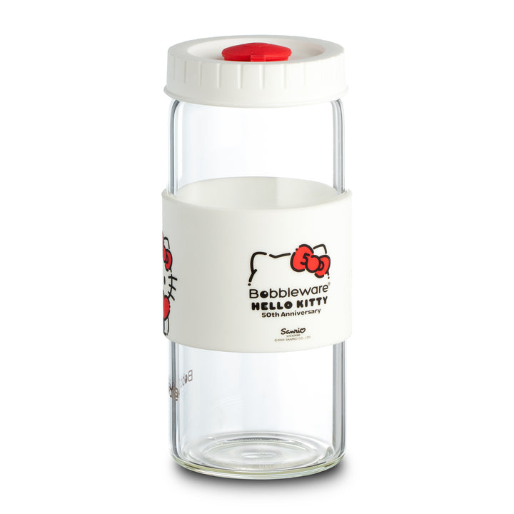 Bobbleware Hello Kitty Tumbler - 500ml Glass - 50th Anniversary