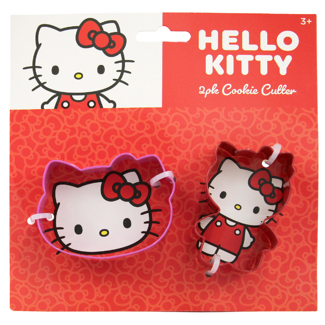 Hello Kitty Cookie Cutter Set - 2pk