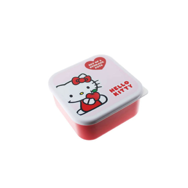 Hello Kitty Pretty In Pink Snack Boxes 3pk