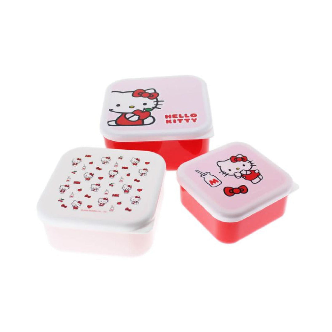 Hello Kitty Pretty In Pink Snack Boxes 3pk