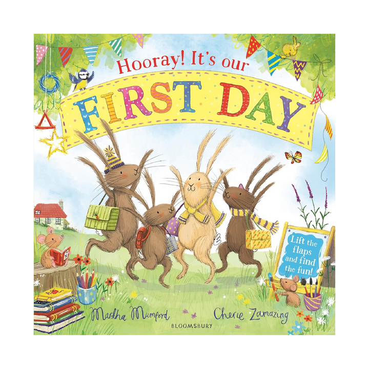 Hooray! It's Our First Day Children's Book