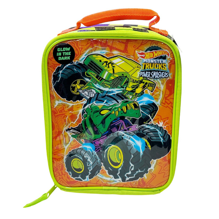 Hot Wheels Monster Trucks Insulated Lunch Bag