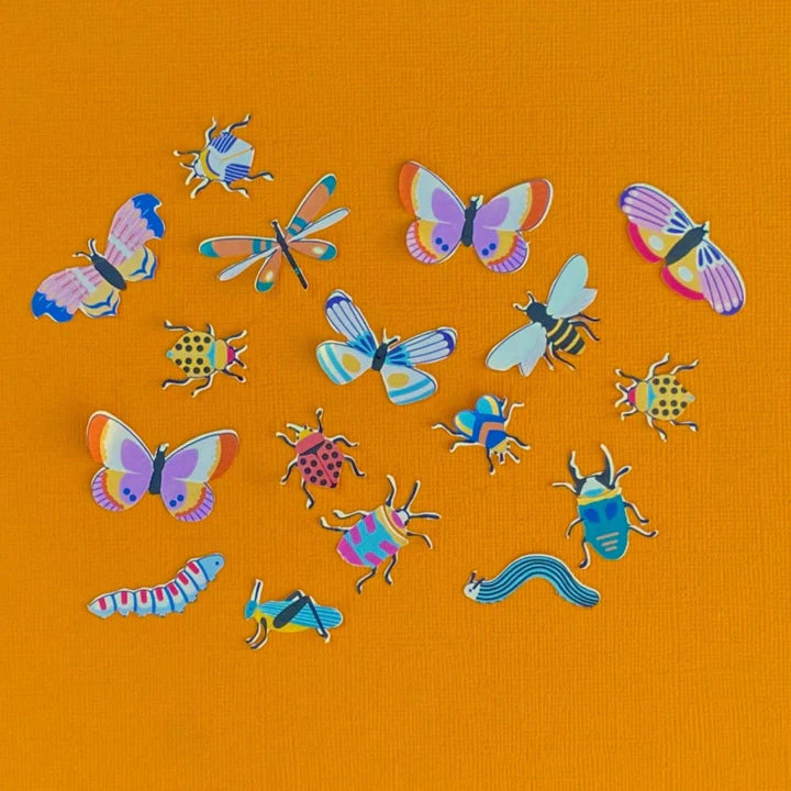 Sticketies Edible Lunchbox Stickers - Bugs & Bees