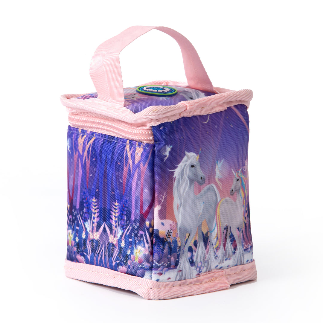 CoolPod Freezable Yoghurt Insulated Bag With Spoon - Unicorn