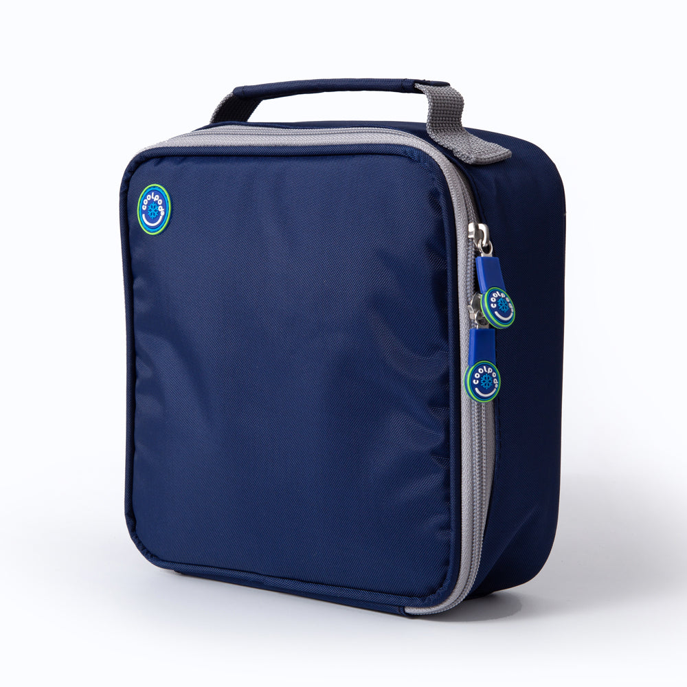 CoolPod Freezable LARGE Square Insulated Bag - Navy