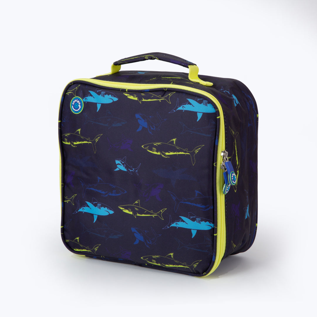 CoolPod Freezable LARGE Square Insulated Bag - Sharks Yellow