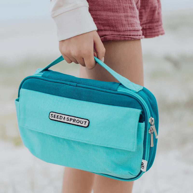 Seed & Sprout MINI Insulated CrunchCase - Lagoon