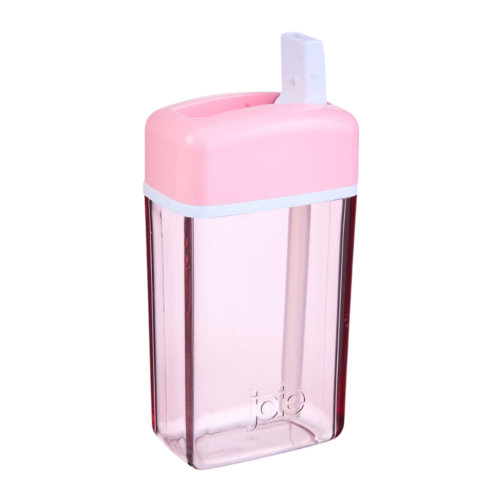 Joie Juice On The Go Reusable Popper Bottle - Pink