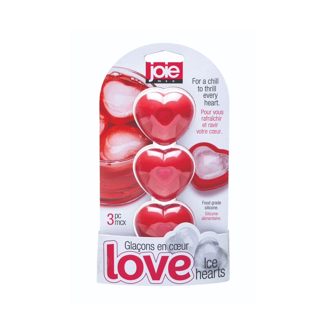 Joie Ice Cube Moulds - Hearts - 3pk