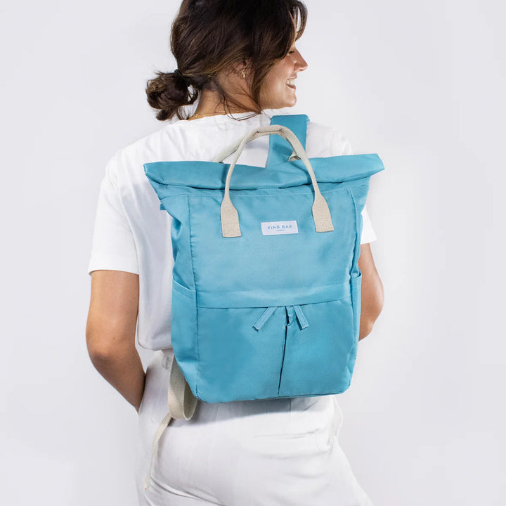 Kind Bag Medium Backpack - Teal Blue