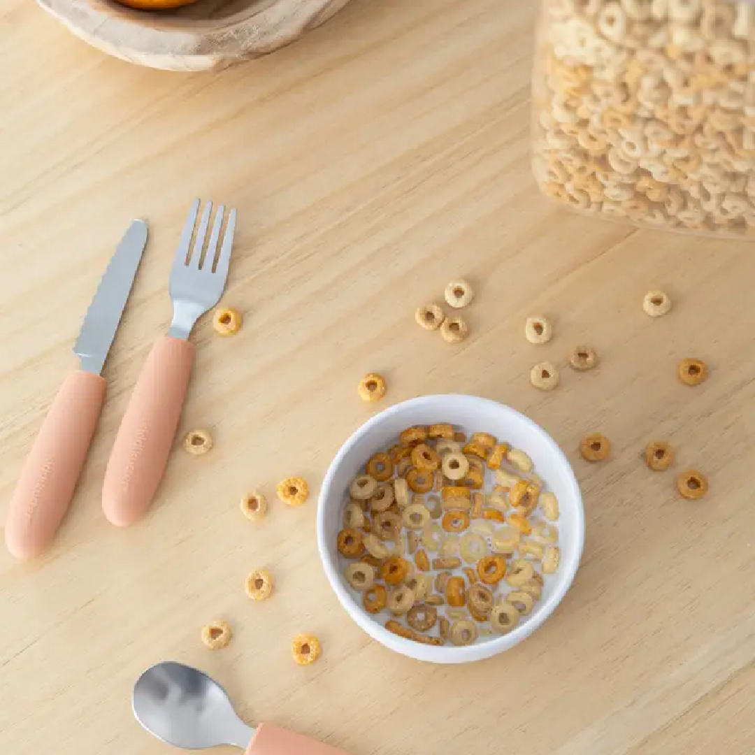 KiddiKutter Cutlery Set - Peach Fuzz