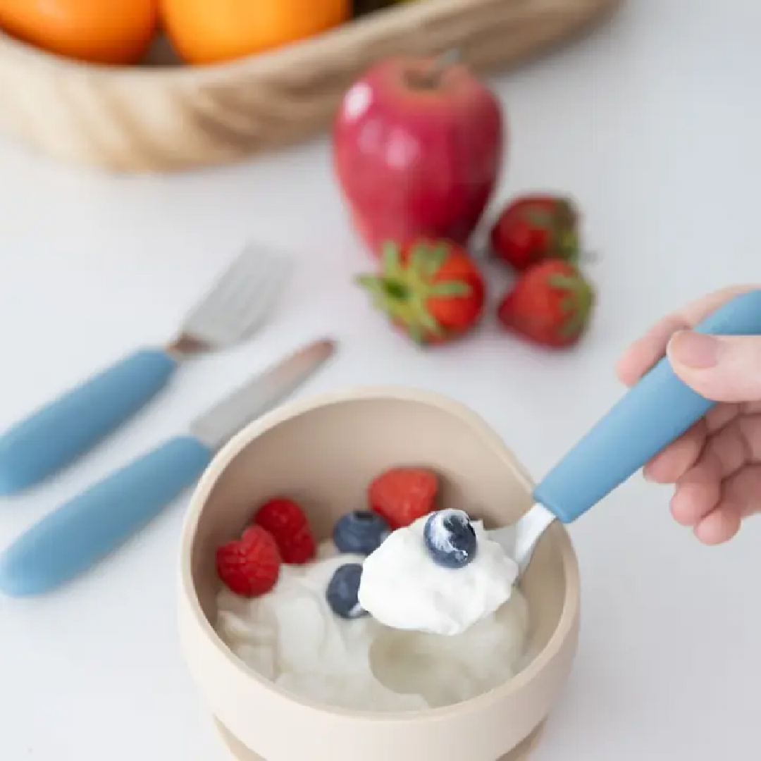 KiddiKutter Cutlery Set - Sky Blue